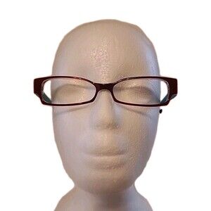 Jean Lafont Issy & L A Eyeglasses Frame Olympia 137 Red Blue Floral 50-14-135